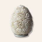 Dewi Mawar | Lámpara de Conchas Marinas · 20 cm