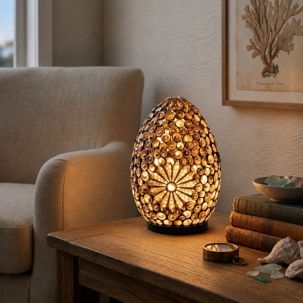 Pasir |  Lámpara de Conchas Marinas · 15 cm