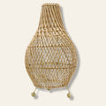 Kalimantan Arena | Escultura de Luz para la Pausa en Ratán Natural · 39 cm