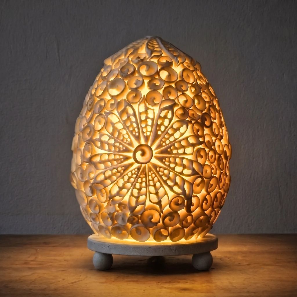 Sanur|  Lámpara de Conchas Marinas · 15 cm