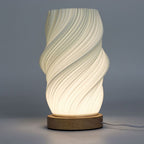 Nebula | Helical organic design lamp with three-dimensional relief · 21 cm