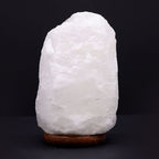 Destello Ártico | Lámpara de Sal Blanca del Himalaya · 3/5 kg