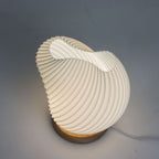 Coral | Lámpara de diseño orgánico y relieve en espiral sinuoso · 18 cm