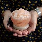 Cuenco de Fuego | Lámpara de Sal del Himalaya · 8.5 cm